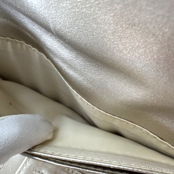 Guess Womens Red Quilted Wallet With Decorative Flower & Rhinestone Accents - Picture 11 of 15